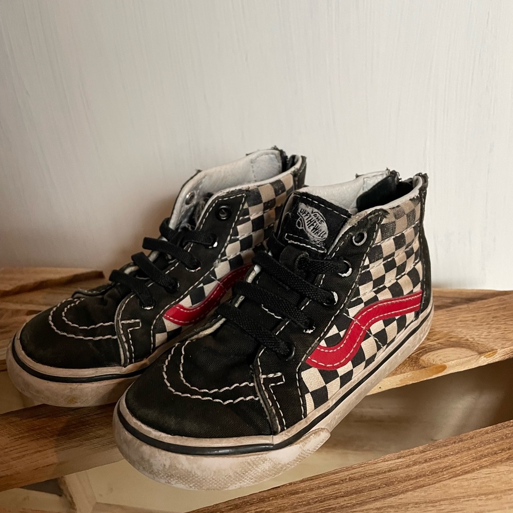 Vans checkerboard high top size 7.5
